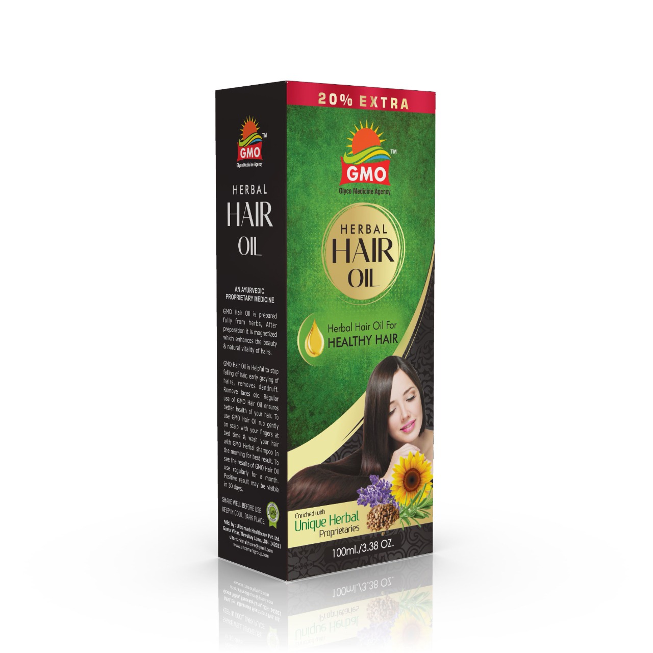 GMO herbal hair oil manufacturer by mmb healthcare