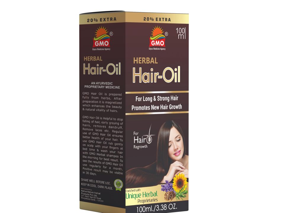 GMO Herbal Hair oil