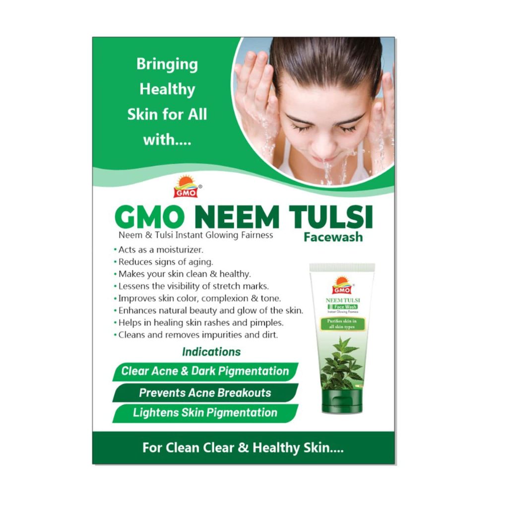 GMO Neem Tulsi Facewash