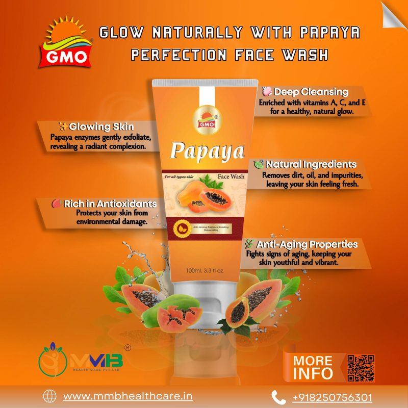 gmo papaya facewash