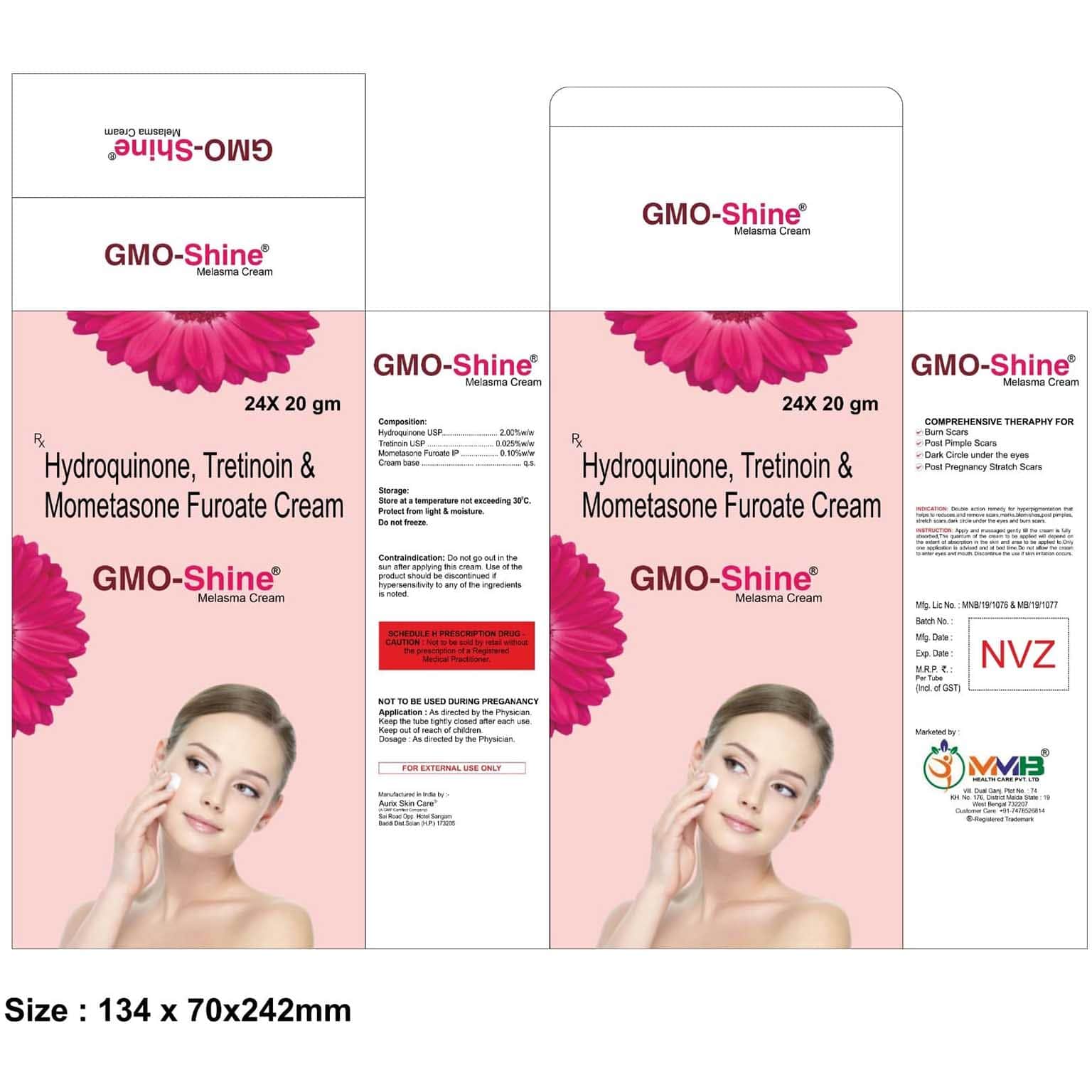 GMO Shine - Melasma Cream